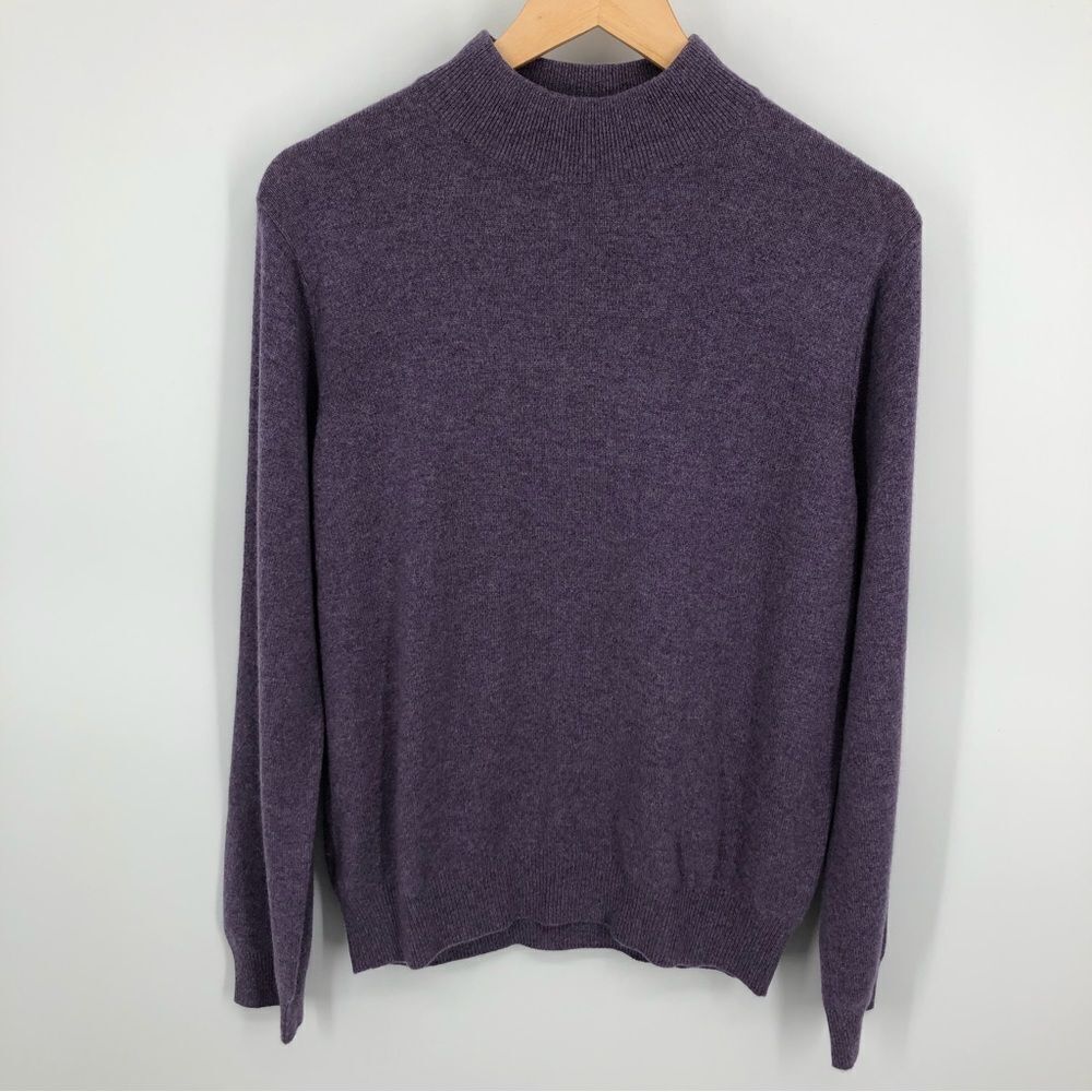 Charter Club Cashmere‎ Sweater Womens Medium Purple